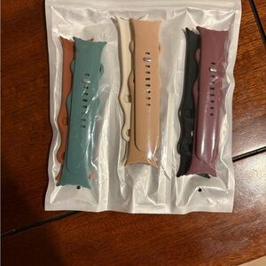 Google Pixel - Set of Six Silicone Watch Bands. New & unopened